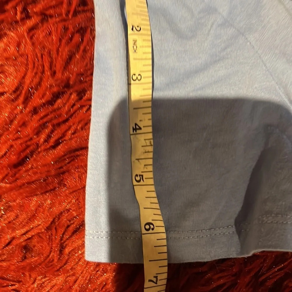 Zara  Disney Blue L.A Love story Minnie Mouse T-Shirt Sz S - Picture 10 of 12